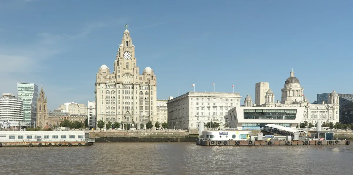 Pier Head and the waterfront, Liverpool