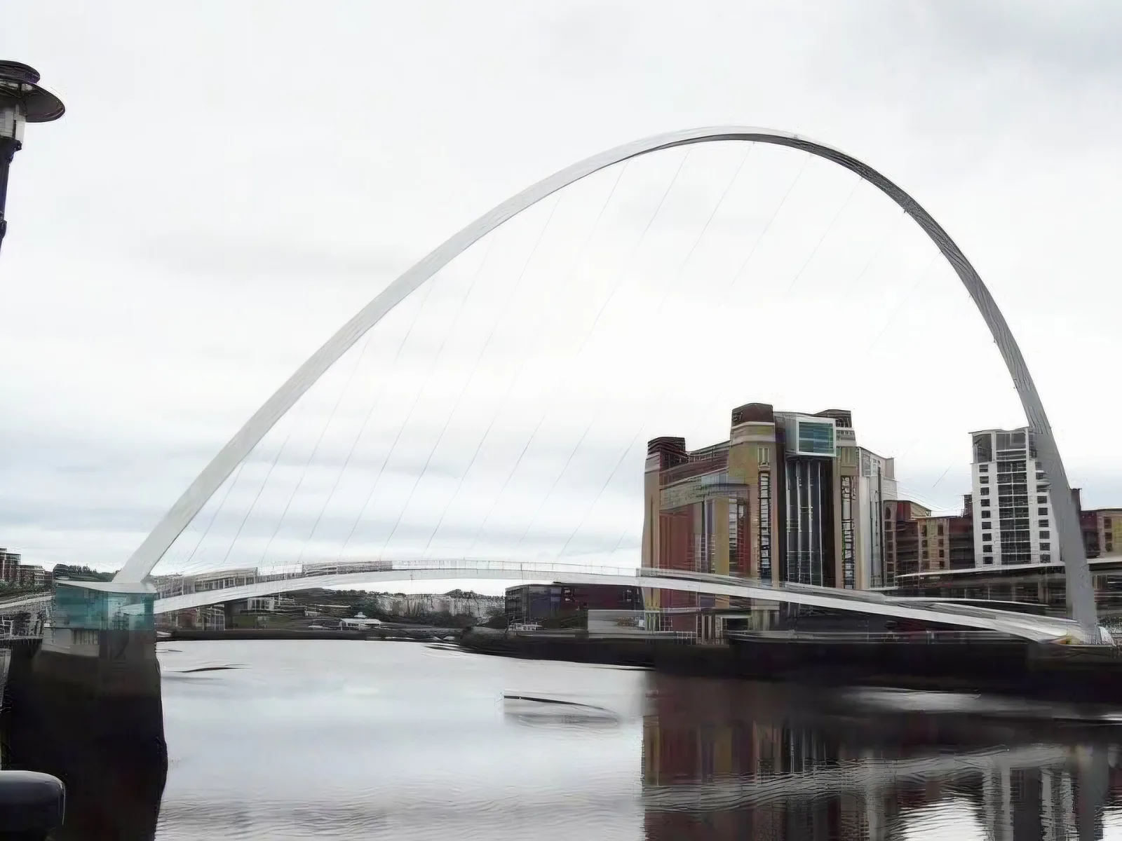 the Quayside and the Millennium Bridge, Newcastle
